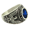 Bague américaine universitaire - Argent 925 - Modèle Orleac