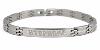 Bracelet homme acier gravure diamant